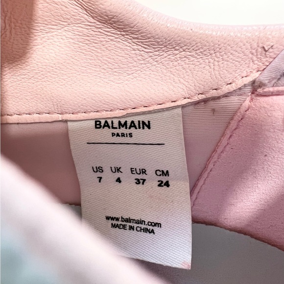 BALMAIN B-Block Colorblock Platform Sneakers - Picture 11 of 12